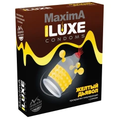Презерватив LUXE Maxima "Жёлтый дьявол" - 1 шт.